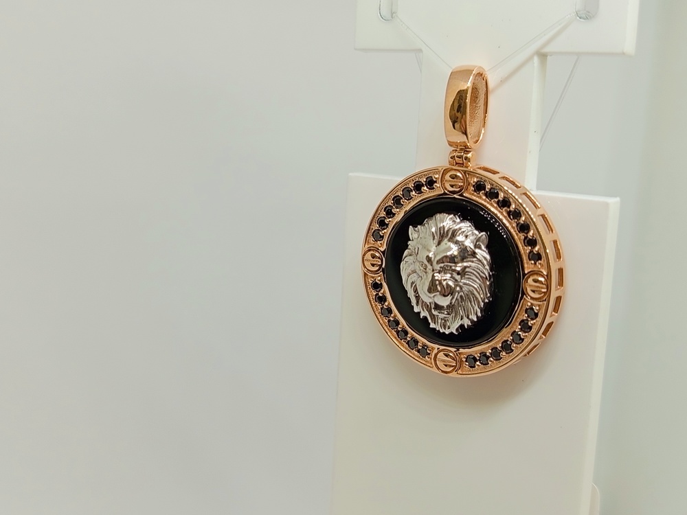 ПОДВЕСКА С КАМНЯМИ (Au 585)