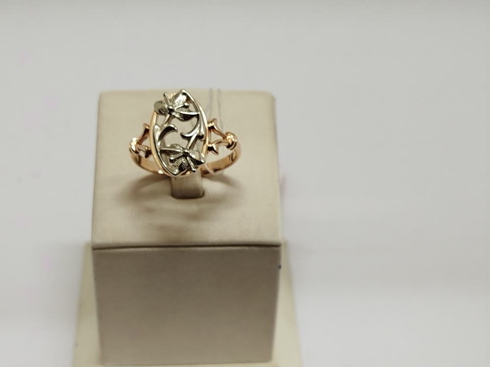 КОЛБКМ583 КОЛЬЦО БЕЗ КАМНЯ (Au 583)