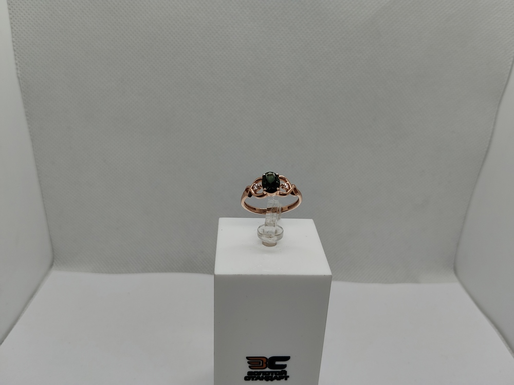 КОЛКМИ585 КОЛЬЦО С КАМНЯМИ (Au 585)