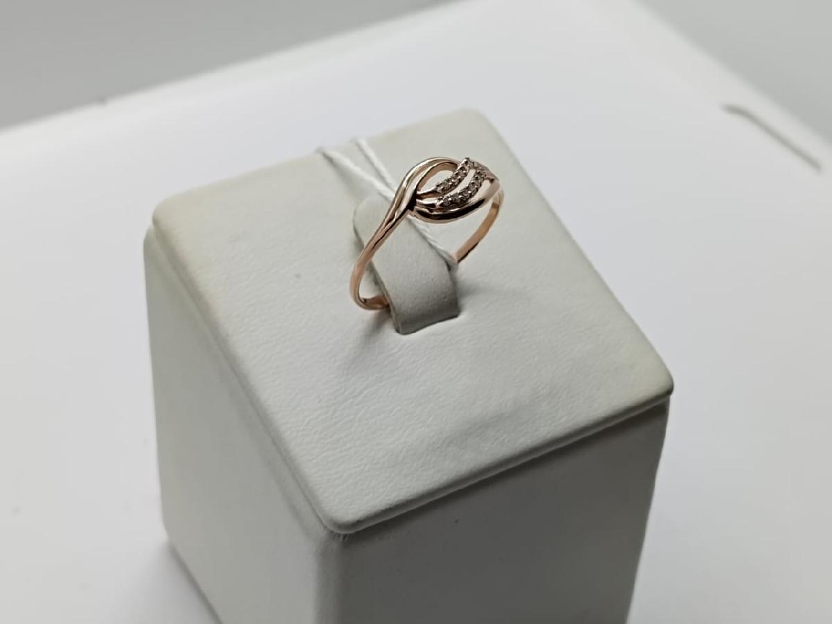 КОЛКМИ585 КОЛЬЦО С КАМНЯМИ (Au 585)