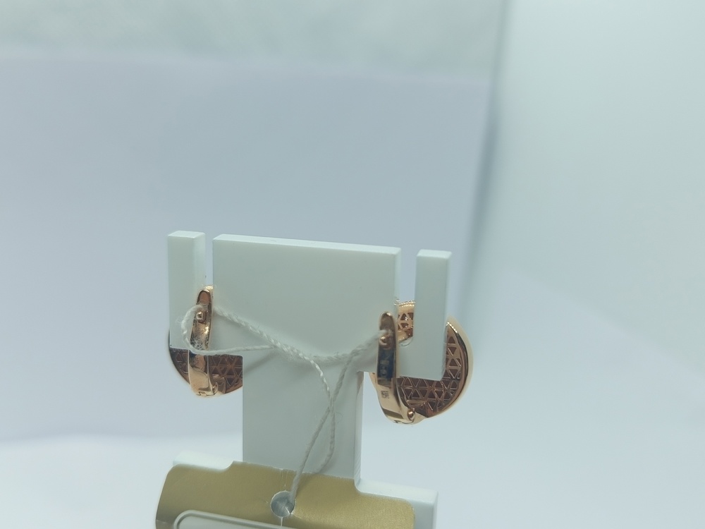 СЕРЬГИ С КАМНЯМИ (Au 585)