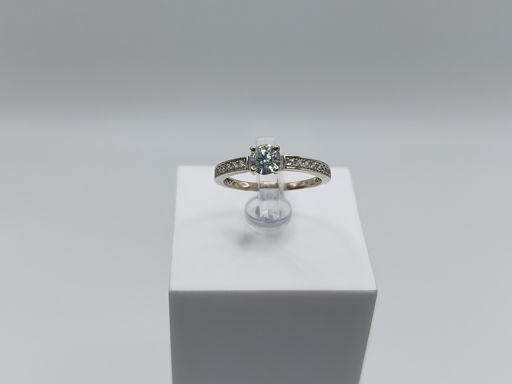 КОЛКМИ585 КОЛЬЦО С КАМНЯМИ (Au 585)