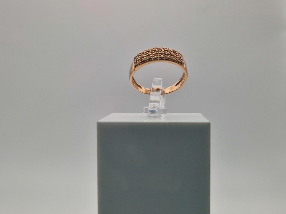 КОЛКМИ585 КОЛЬЦО С КАМНЯМИ (Au 585)