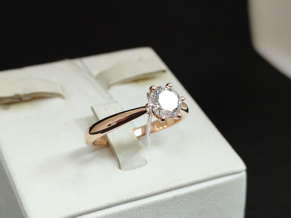 КОЛЬЦО БРИЛЛИАНТ (Au 585)