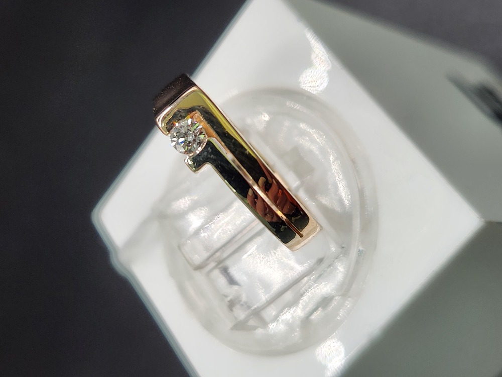 КОЛЬЦО БРИЛЛИАНТ Au 585