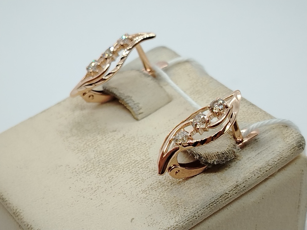 СЕРЬГИ БРИЛЛИАНТ (Au 585)