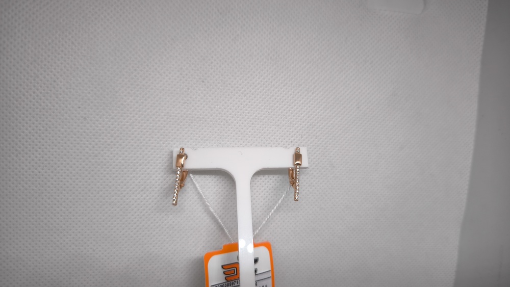 СЕРЬГИ С КАМНЯМИ (Au 585)