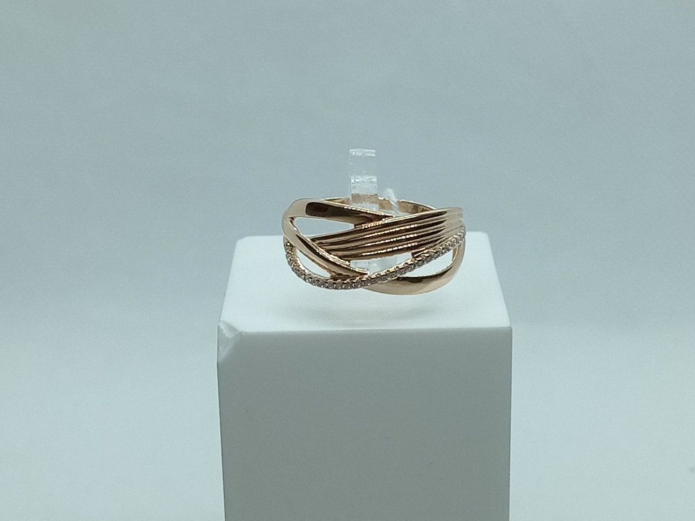 КОЛКМИ585 КОЛЬЦО С КАМНЯМИ (Au 585)
