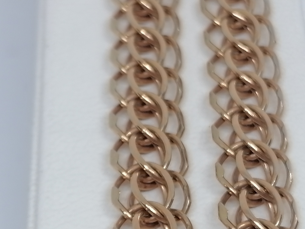 ЦЛИТ585 ЦЕПЬ ПОЛНОВЕСНАЯ Итальянка (Au 585)