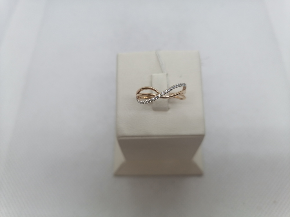 КОЛКМИ585 КОЛЬЦО С КАМНЯМИ (Au 585)