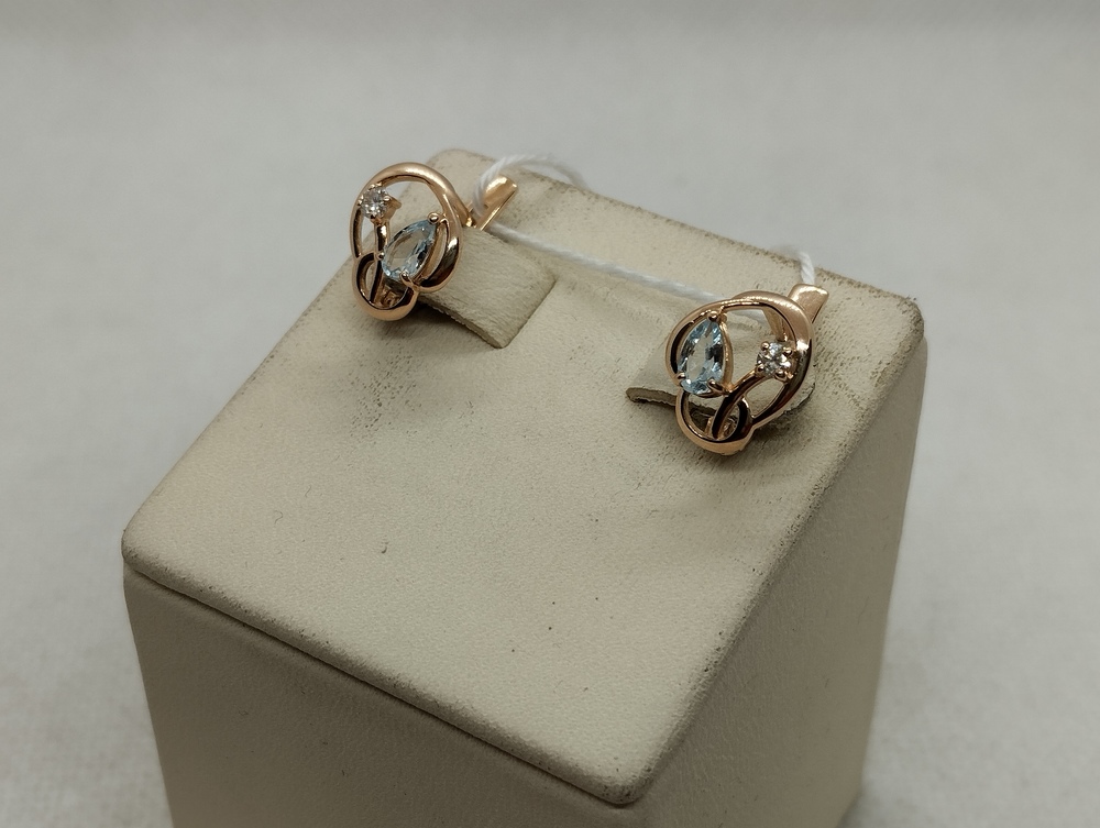 СЕРЬГИ БРИЛЛИАНТ (Au 585)