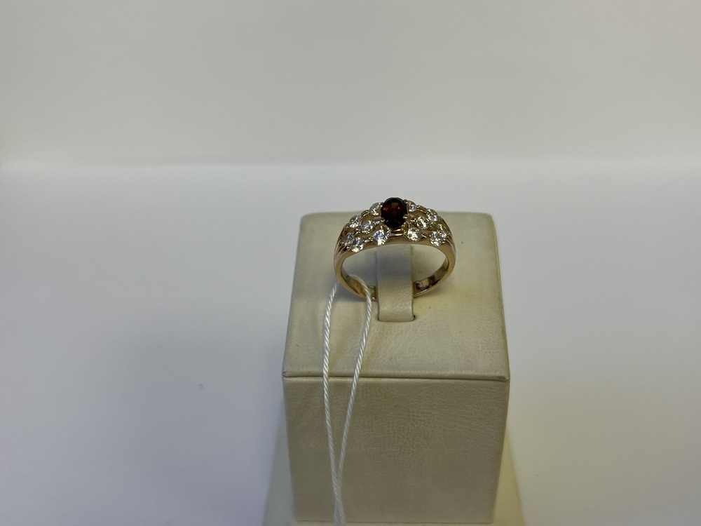 КОЛКМИ585 КОЛЬЦО С КАМНЯМИ (Au 585)