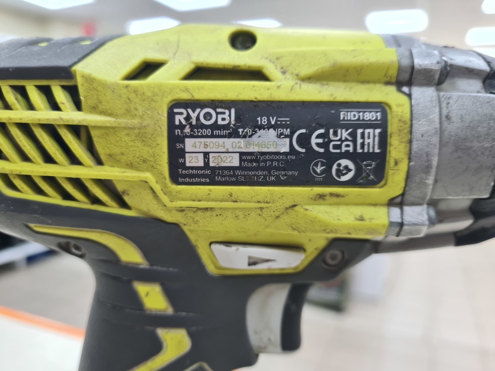 Шуруповерт Ryobi RID1801