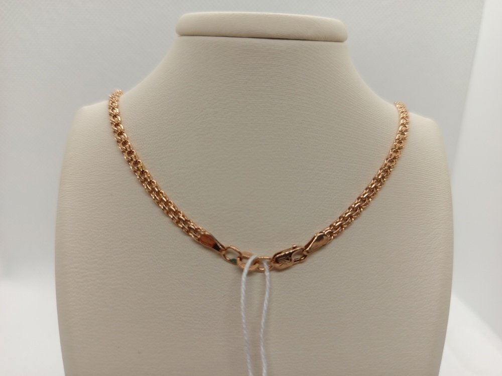 ЦЕПЬ ПОЛНОВЕСНАЯ Бисмарк (Au 585)