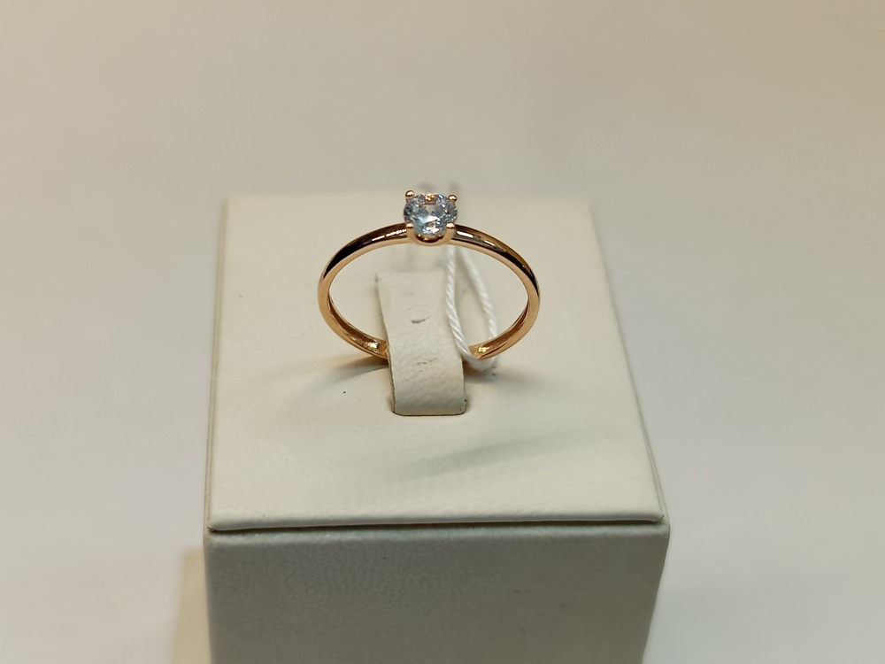 КОЛЬЦО С КАМНЕМ (Au 585)