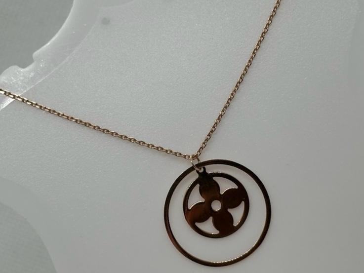 024116 КОЛЬЕ БЕЗ КАМНЯ (Au 585)