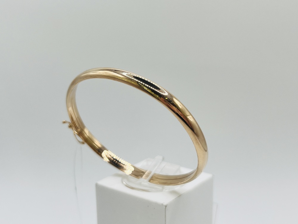 БРАСЛЕТ ЖЕСТКИЙ без камня (Au 585)