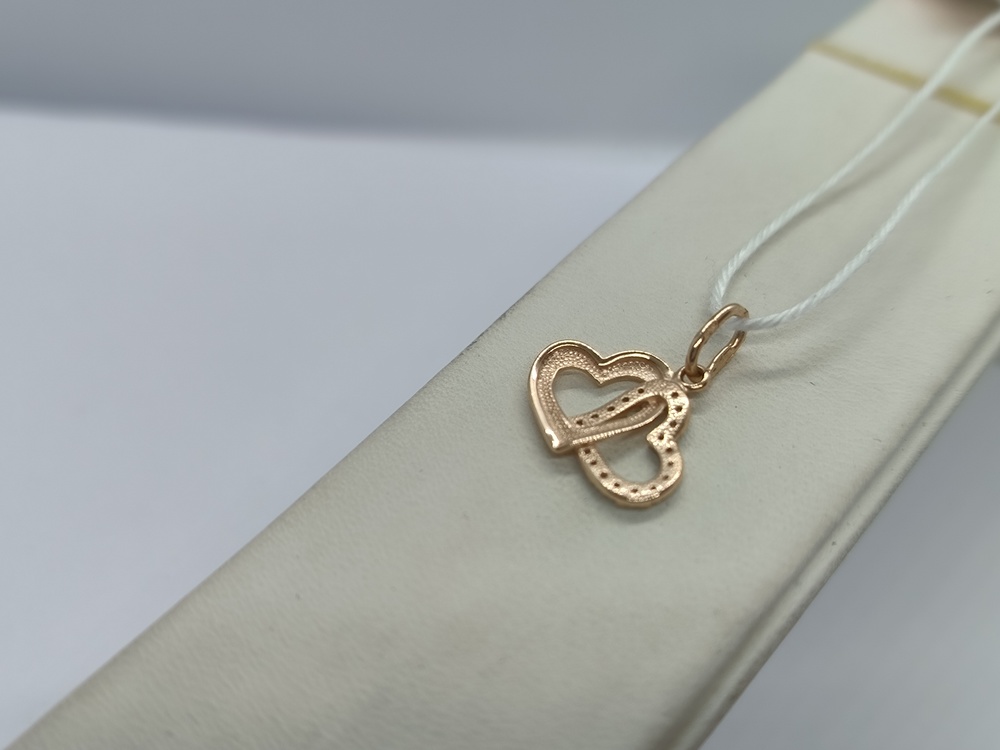 ПОДКМИ585 ПОДВЕСКА С КАМНЯМИ (Au 585)