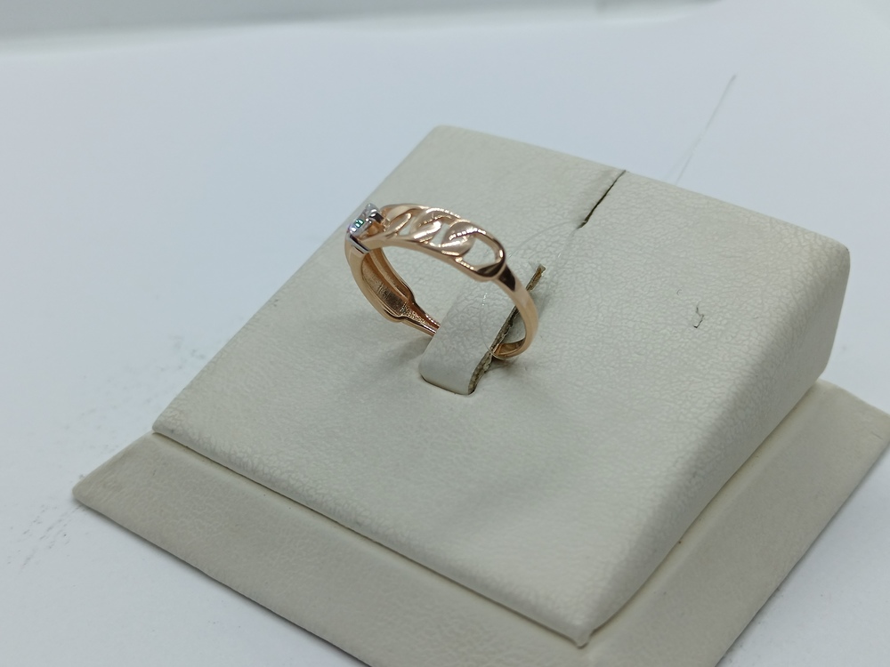 КОЛЬЦО С КАМНЕМ (Au 585)