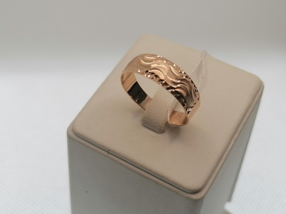 КОЛЬЦО БЕЗ КАМНЯ (Au 585) КОЛЬЦО БЕЗ КАМНЯ (Au 585)