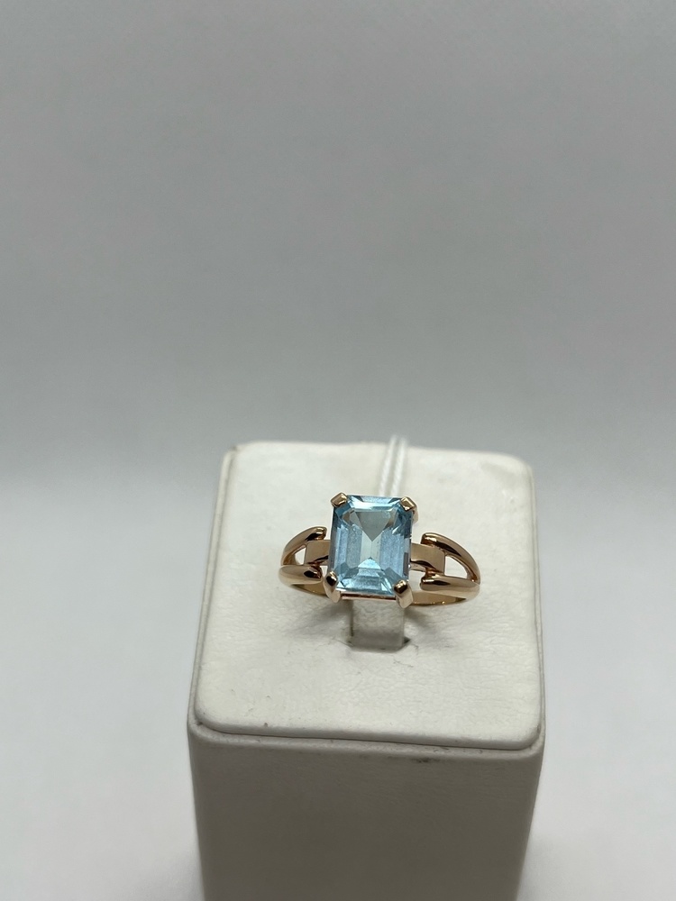 КОЛКМ585 КОЛЬЦО С КАМНЕМ (Au 585)