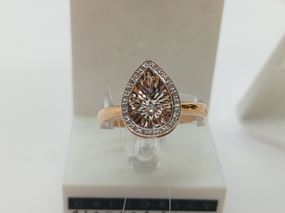 КОЛЬЦО БРИЛЛИАНТ (Au 585)