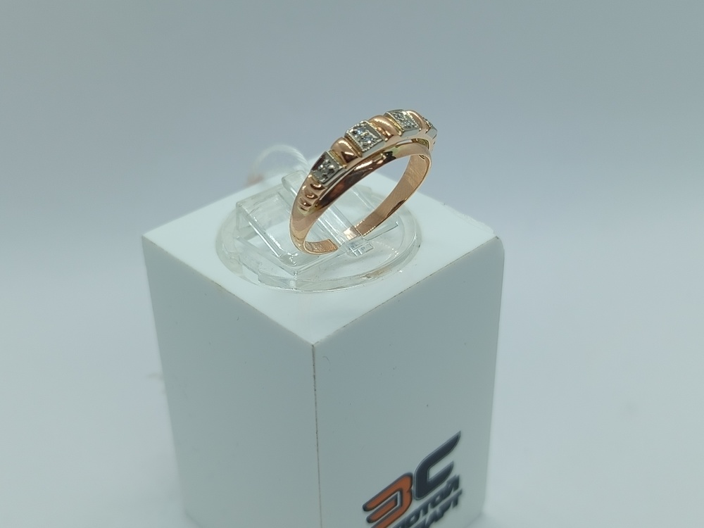 КОЛЬЦО БРИЛЛИАНТ Au 585