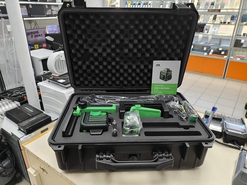 Нивелир ADA Cube 3-360 Green