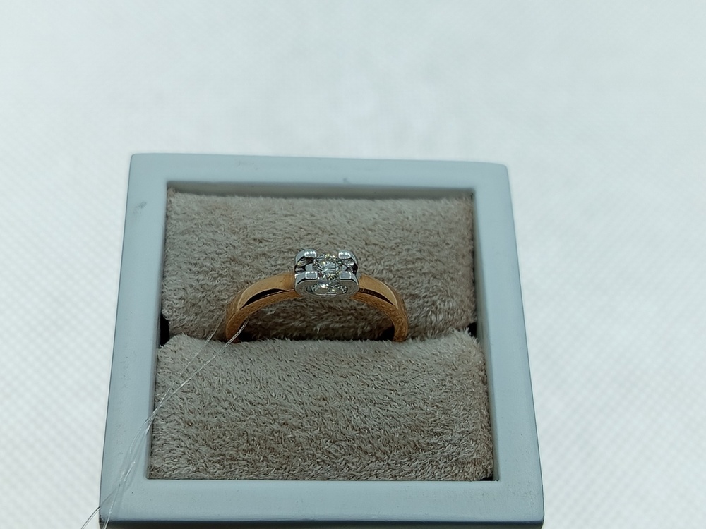 КОЛЬЦО БРИЛЛИАНТ (Au 585)