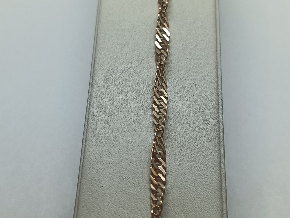 БРАСЛЕТ ПОЛНОВЕСНЫЙ Сингапур Au 585