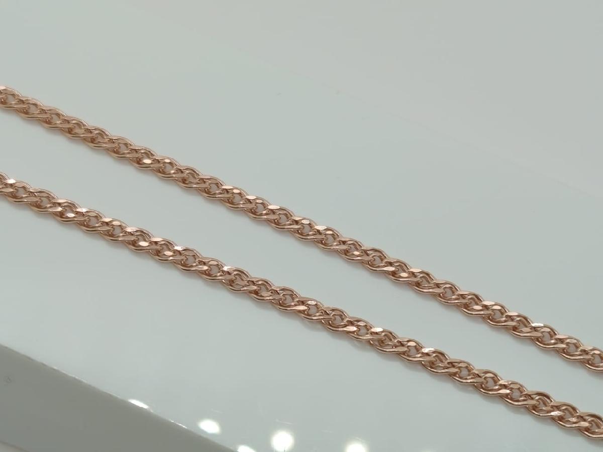 8050155П-45 ЦЕПЬ ПУСТОТЕЛАЯ Нона (Au 585)