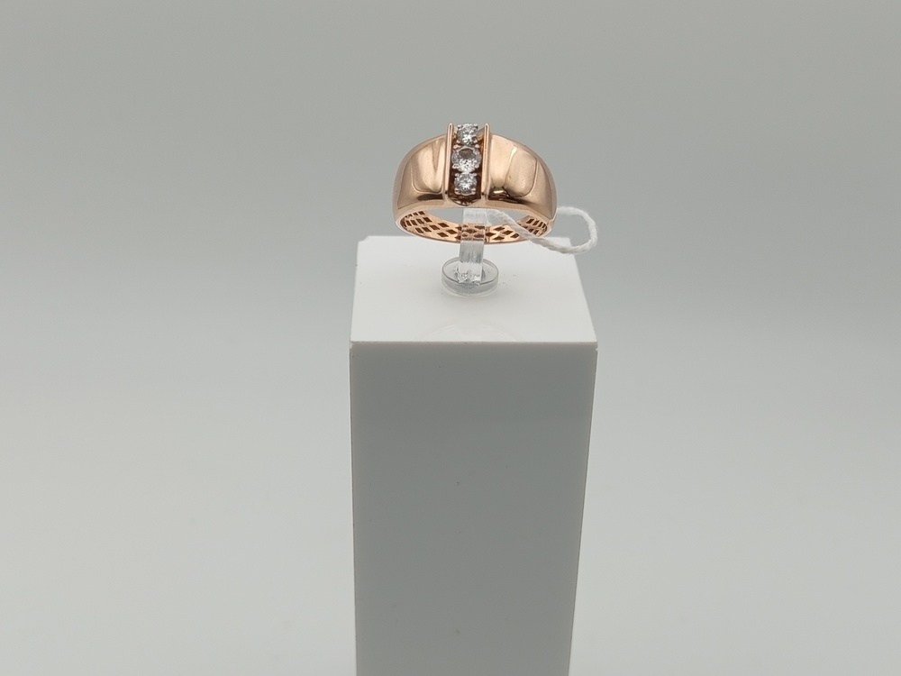 КОЛКМИ585 КОЛЬЦО С КАМНЯМИ (Au 585)