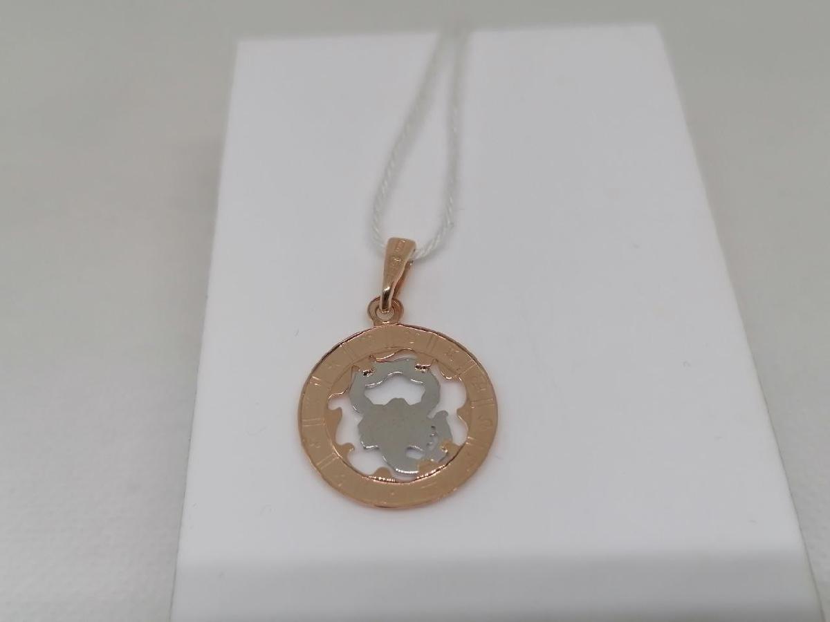 ПОДВЕСКА ЗНАК ЗОДИАКА СКОРПИОН Au 585