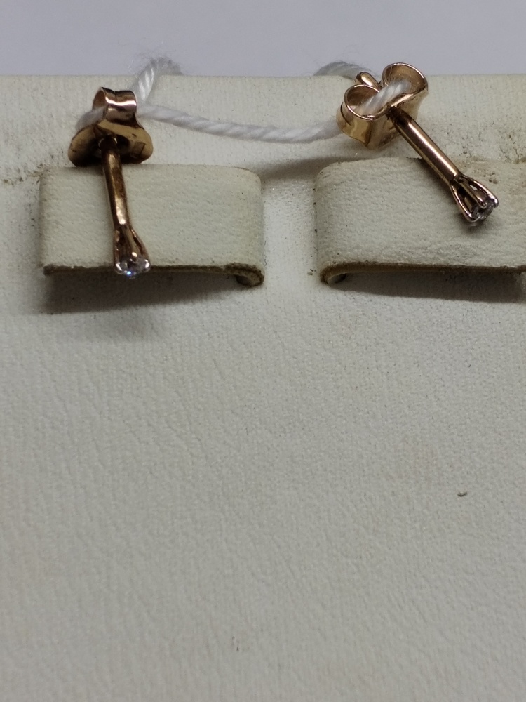 СЕРЬГИ ПУСЕТЫ (Au 375)