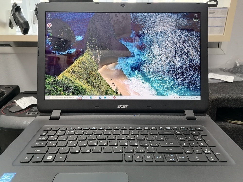 Ноутбук Acer; Pentium N4200, Intel UHD Graphics, 4 Гб, Нет, 500 Гб