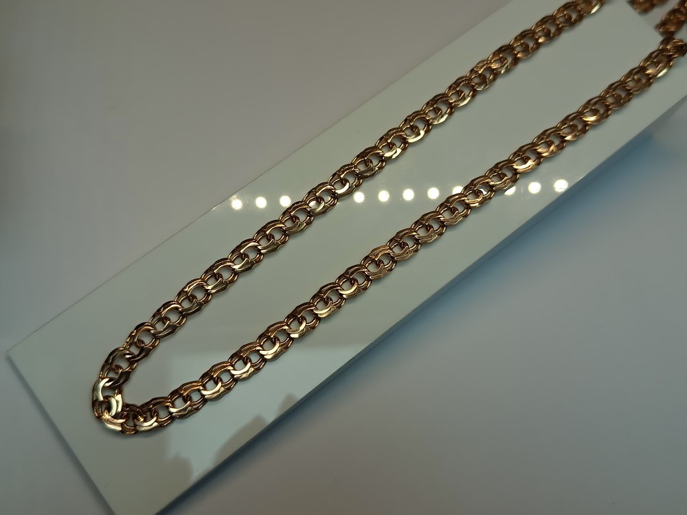 ЦЕПЬ ПОЛНОВЕСНАЯ Бисмарк (Au 585)