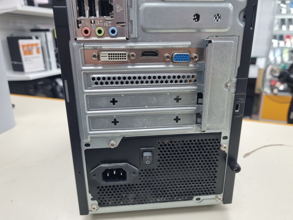 Системный блок DEXP H298; Core i3-10100F, GeForce GT 710, 8 Гб, 240 Гб, 500 Гб