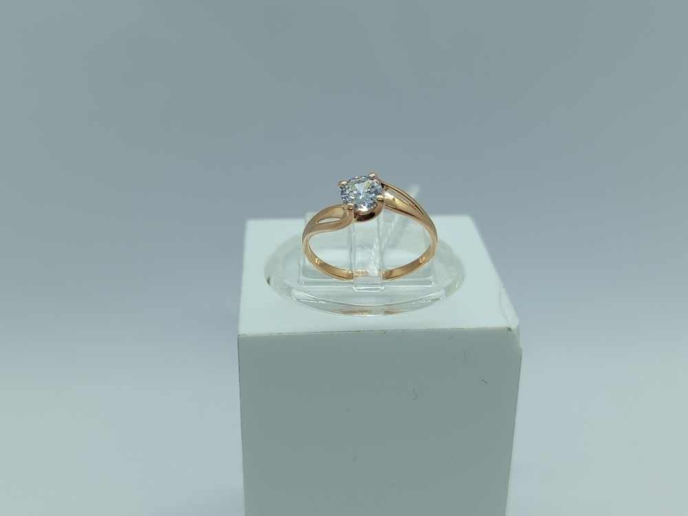 КОЛЬЦО С КАМНЕМ (Au 585)