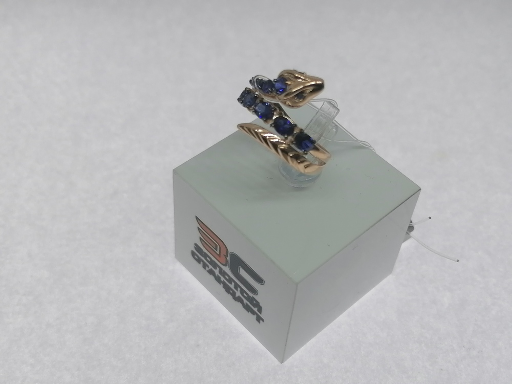 КОЛЬЦО КОРУНД (Au 585)