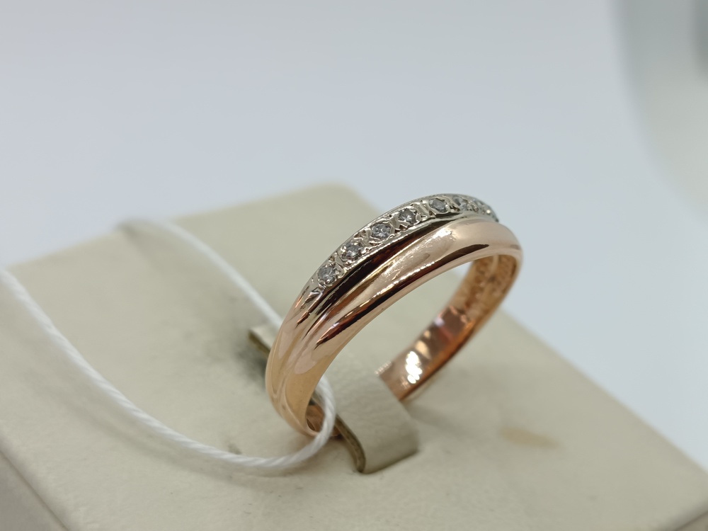 КОЛЬЦО БРИЛЛИАНТ Au 585