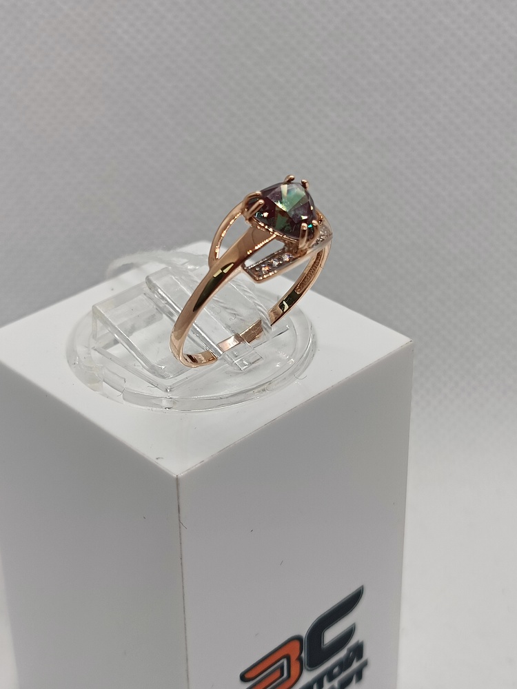 КОЛКМИ585 КОЛЬЦО С КАМНЯМИ (Au 585)