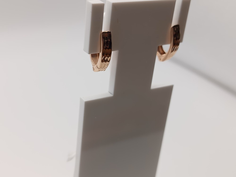 СЕРЬГИ БЕЗ КАМНЯ (Au 585)