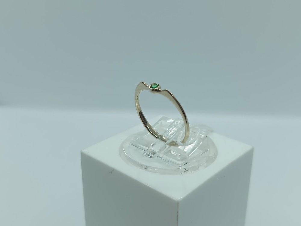 КОЛКМ585 КОЛЬЦО С КАМНЕМ (Au 585)