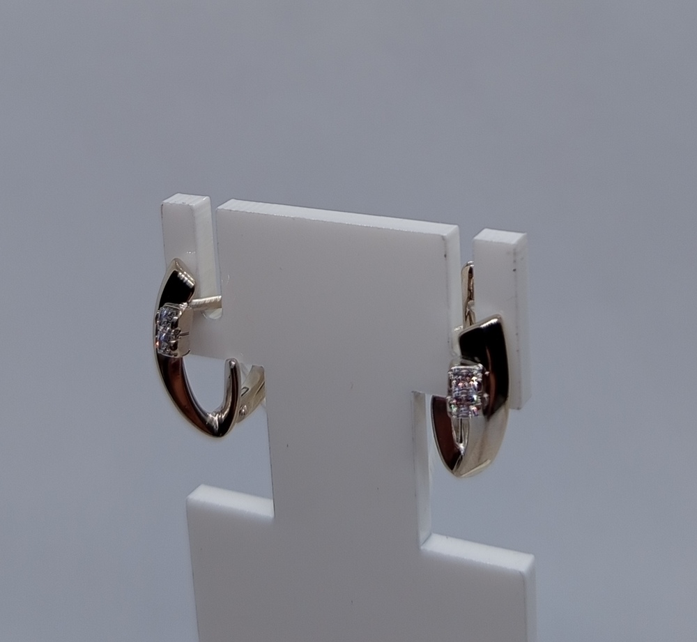 СЕРЬГИ С КАМНЯМИ (Au 585)