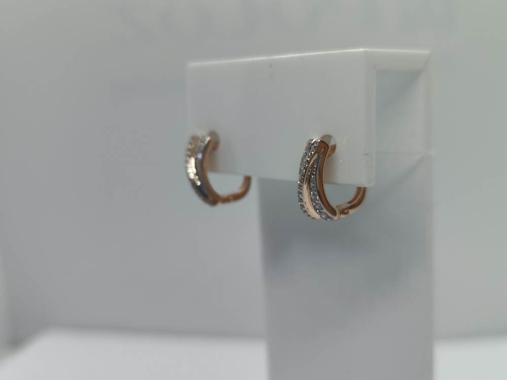 СЕРЬГИ С КАМНЯМИ (Au 585)