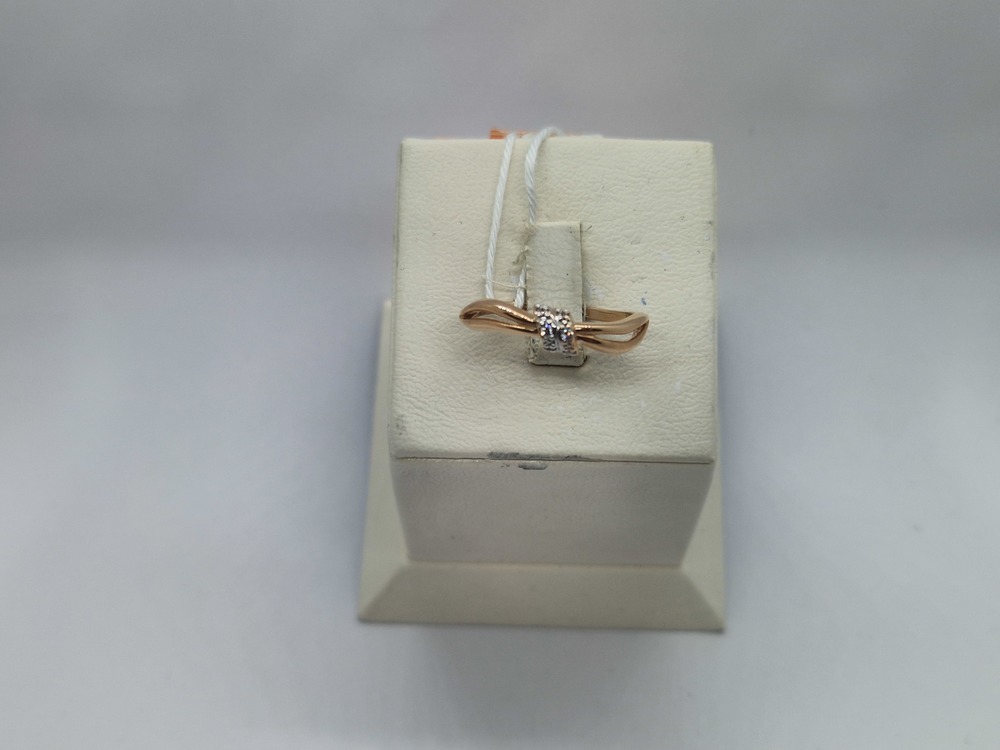 КОЛКМИ585 КОЛЬЦО С КАМНЯМИ (Au 585)