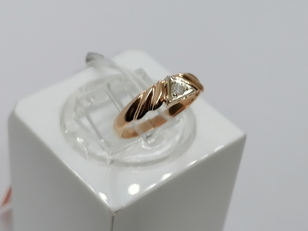 КОЛЬЦО БРИЛЛИАНТ Au 585