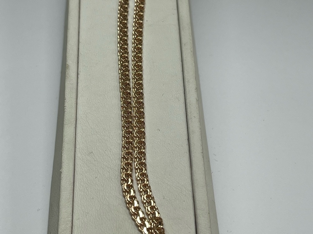 ЦЕПЬ ПУСТОТЕЛАЯ Бисмарк (Au 585)