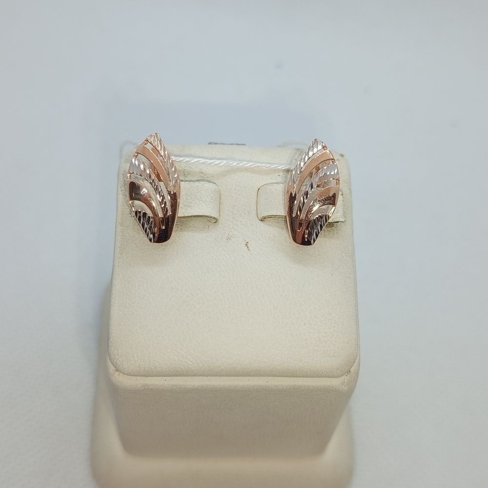 СЕРЬГИ БЕЗ КАМНЯ (Au 585)