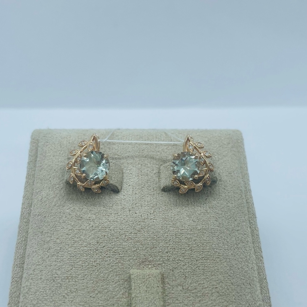 СЕРЬГИ БРИЛЛИАНТ (Au 585)